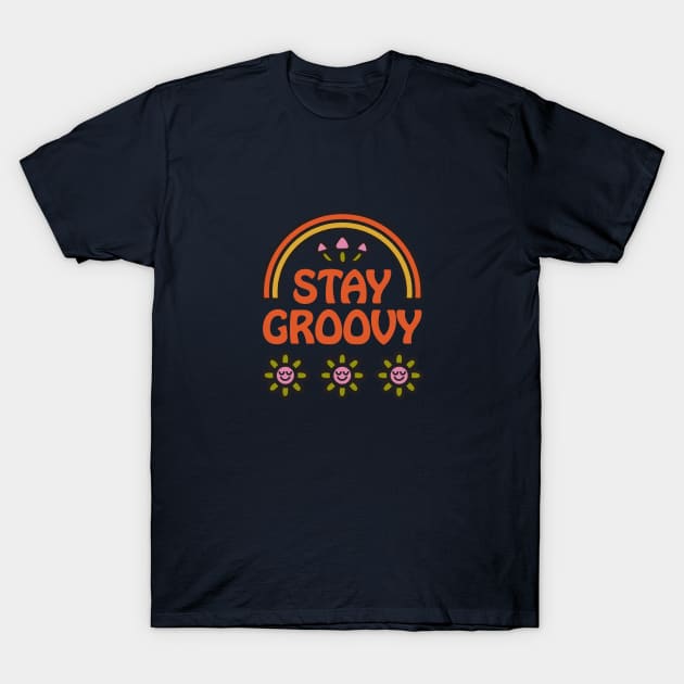 Stay Groovy T-Shirt by Sand & Co.